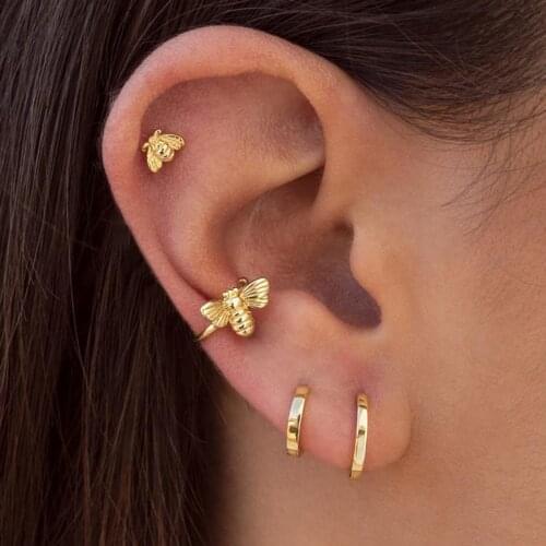 HUIDANG Earrings Rings