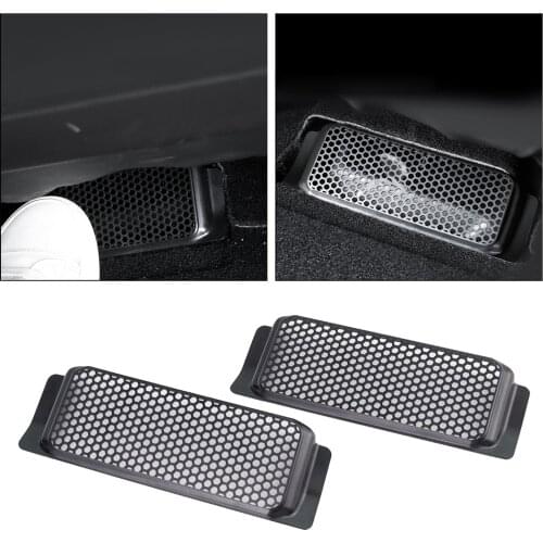 Car Air Vent Cover Grille Rear Seat Air Outlet Vent Cover for Tesla Model 3 2017 2018 2019 2020