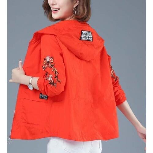 Spring Thin Short Mom Jacket Women 2021 New Breathable Sun Protection Clothing Femme Middle-Aged Mom Summer Sun Protection Shirt