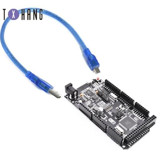 Mega2560 + WiFi R3 ATmega2560+ESP8266 32Mb memory USB-TTL . Compatible for Arduino Mega NodeMCU For WeMos ESP8266 diy
