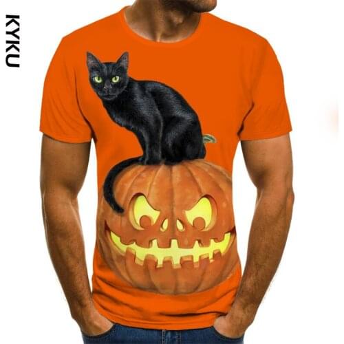 KYKU Halloween anime 3d printed hip-hop t-shirt mens womens fashion t-shirt Harajuku style top shirt