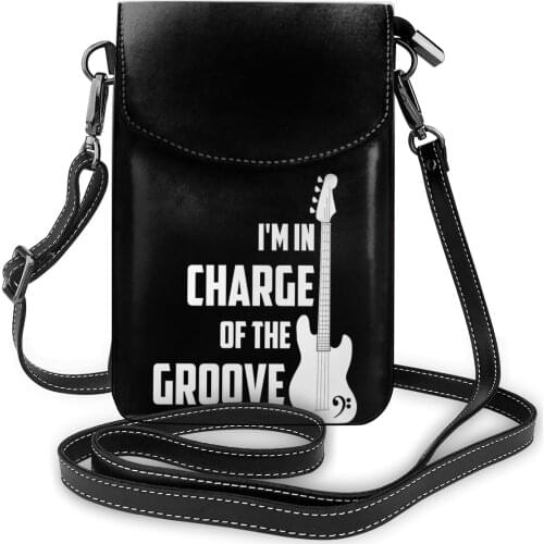 Electric Guitar Shoulder Bag Shopping Leather Women Bags Woman Gifts Funny Purse
