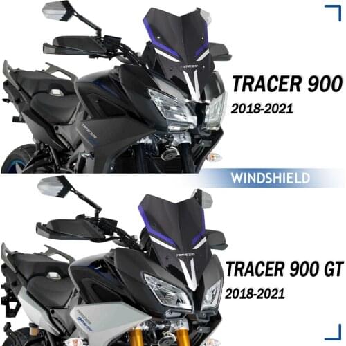 New Tracer 900 Motorcycle Accessoris Front Screen Windshield WindScreen For YAMAHA TRACER 900 GT 2018 2019 2020 2021