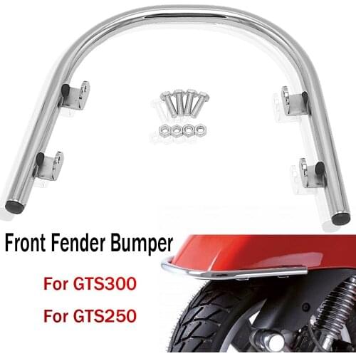 Front Fender Mudguard Bumper Guard Frame Protector For Vespa GTS300 GTS250 GTS 250 GTS 300 gts 300 250 Motorcycle Accessories
