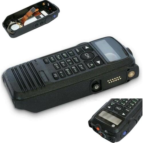 VBLL PMLN4646 Black Front Housing Cover Case with Keyboard and Display for Motorola XPR6550 Walkie Talkie