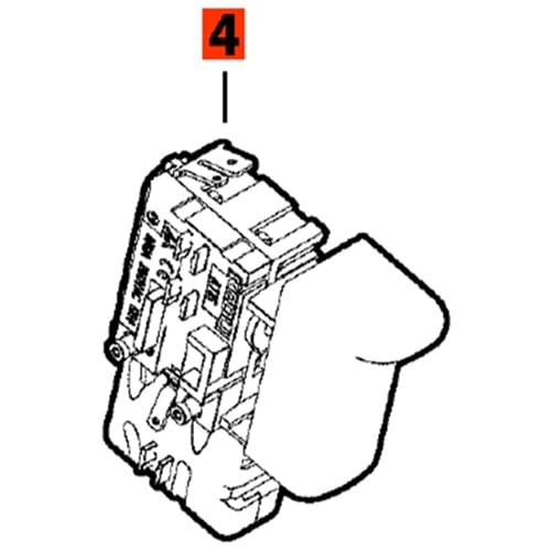 SWITCH FOR BOSCH GSA120 1607200358 Power Tool Accessories Electric tools part