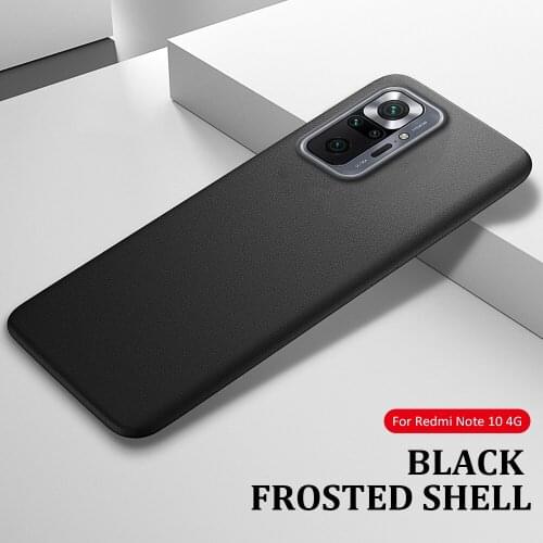 Simple Case Redmi 10 Note 10 Pro Max Silicone Cover For Xiaomi Mix 4 Redmi Note 10S 8 2021 Note10 Pro Matte Soft Thin Case Funda