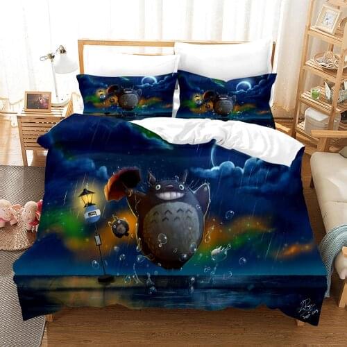 3D Luxury Bedding Set Custom/King/Europe/USA Down Quilt Cover Quilt/blanket Cover Bed Cover Animal Chinchilla Pattern