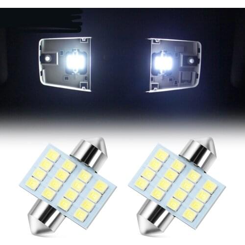 LED Car Dome Interior Map Lights Bulb Lamp for Ford Ranger C-Max S-Max Focus Galaxy Mondeo Transit Tourneo Custom