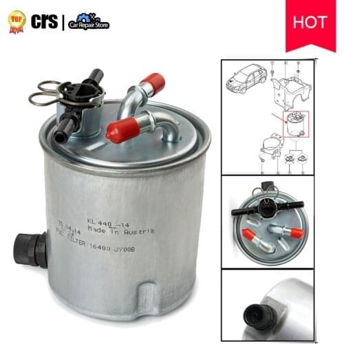 16400-JY00B 16400-JD50B 16400-JY09E Fuel Filter for Renault Koleos I for Nissan QASHQAI X-Trai Repair Kit 16400JY00B 16400JD50B