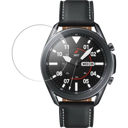 2.5D Round Edge Tempered Glass Screen Protector For Samsung Galaxy Watch 3 41mm 45mm Protective Film Guard For Samsung Watch 3