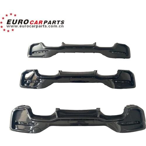Three Materials Exterior Body Parts For 1 Series F20 Lci M2c Rear Bumper Air Diffuser Lip Protector Splitter