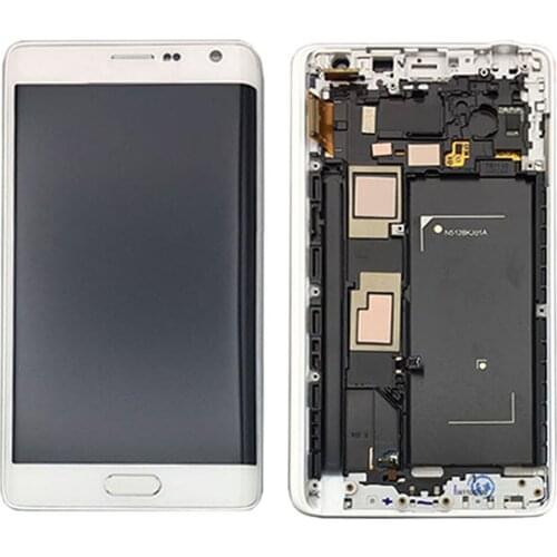 Super AMOLED LCD For SAMSUNG GALAXY Note4 Edge N915 N915FD N915F LCD Display Touch Screen Digitizer Assembly Replace