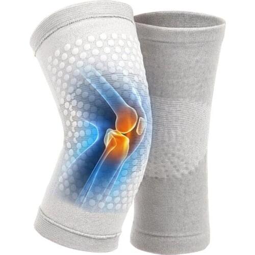 2pcs Self Heating Support Knee Pads Brace Kneepad Tourmaline Knee Support for Arthritis Joint Pain Relief Recovery Belt Knee