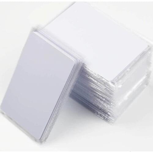 200pcs/lot Nfc 1k S50 Blank card thin pvc Card RFID 13.56MHz ISO14443A IC Smart Card Fudan Chips Waterproof