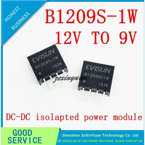 5PCS 10PCS 20PCS B1209S-1W B1209S SIP-4 NEW DC-DC power module 12V to 9V