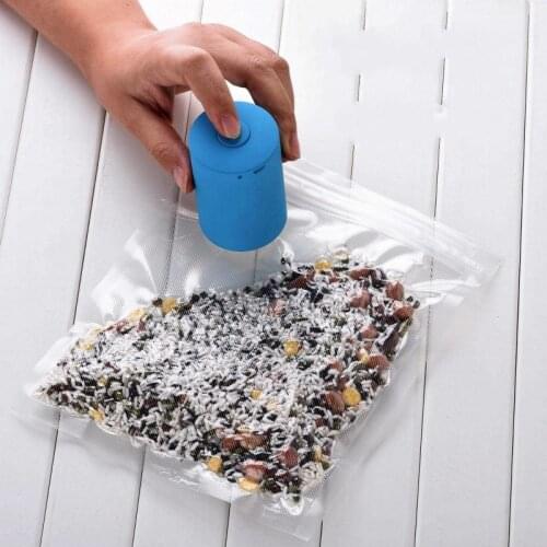 Small Automatic Vacuum Packaging Machine Travel Home Fresh Keeping Storage Food Sealing Machine Miscellaneous Grain Storage Bag