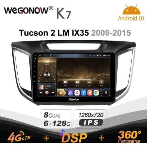Ownice K7 Android 10.0 Car Multimedia Radio for Hyundai Creta IX25 2014 - 2020 GPS Video player 6G+128G Coaxial HDMI 4G LTE
