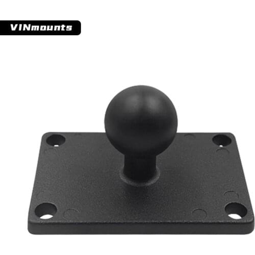 Vehicle GPS MAP Ball Head Mounts 1 Inch Rectangular Ball Head Base