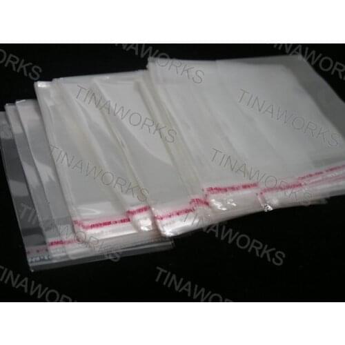 FREE SHIPPING 1000pcs PP Package Clear Self Adhesive Seal Plastic/PE Packing Bags 6*8cm