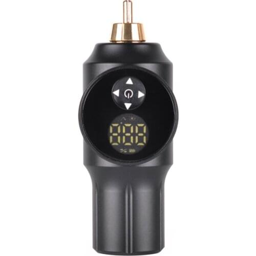 Mini Wireless Tattoo Power Supply RCA Connector for Rotary Pen Machine