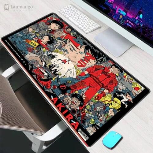 Akira Mouse pad large size xl 80x30 anime mini pc tapis souris extended game mouse pad desk pad speed keyboard mousepad xxl