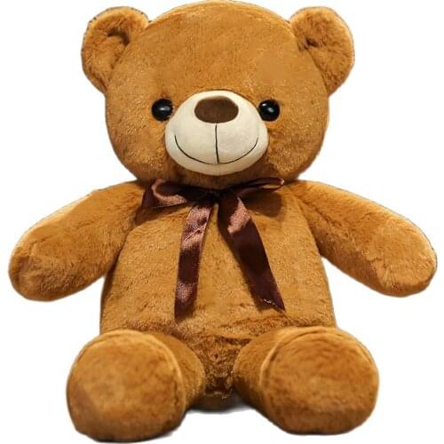 60-120CM Kawaii Poupée ours en peluche big teddy bear stuffed plush doll pillow girlfriend birthday gift home decoration ornamen