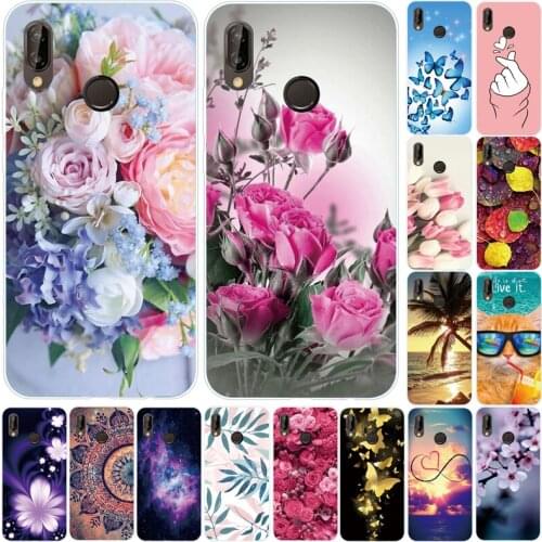 For Huawei Y9 2019 Case TPU Back Cover For Huawei Y9 Prime 2019 Bumper Silicone Black For Huawei Y 9 Prime Y9Prime 2019 Case Bag