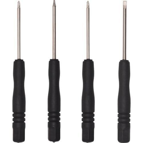 Black Mini Screwdriver 0.6Y 0.8 Pentalobe 1.5 2.0 Phillips 2.0 Slotted 2.0Y Torx T5 T6 for Mobile Phone Opening Repair Tool