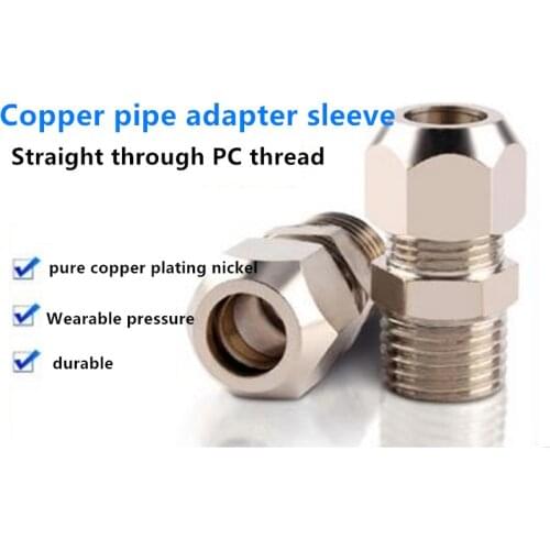 Compression Ferrule Tube Fitting 4 6 8 10 12 14 16mm Card Set Joints Tubing Nut Lock