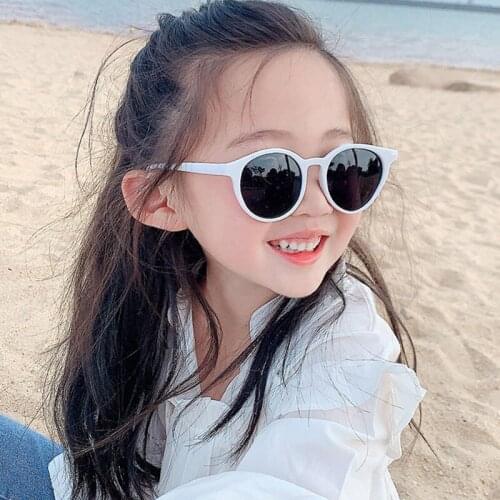 Children Boy Girl Cute Cartoon Round Sunglasses Gift For Kids Vintage Sun Glasses Eyewear Child Shades Gafas de sol