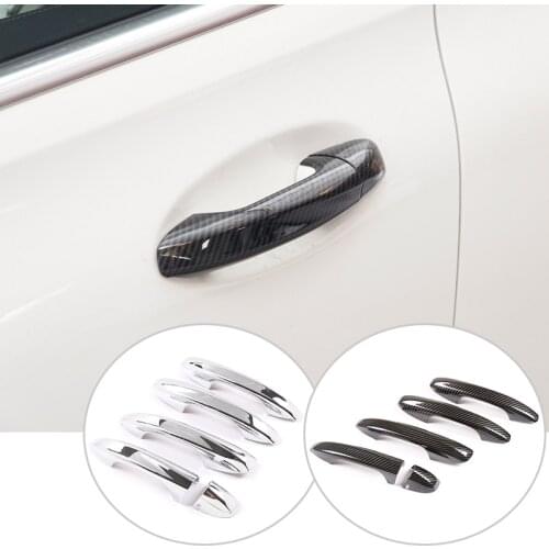 For Mercedes Benz A B C E GLC Class W205 W213 W177 W247 X253 2015-20 Car Full All-inclusive Door Handle Cover Trim Accessories