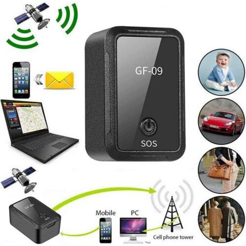 GF-09 Mini GPS Tracker APP Control Anti-Theft Device Locator Magnetic Voice Recorder Car Location Tracking Tracker