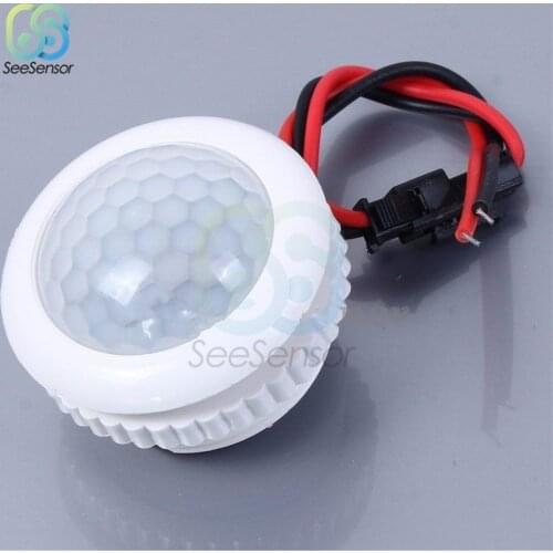 220V 50HZ PIR Motion Sensor Switch ON / OFF IR Infrared Human body Induction Sensor light Control Detector Module