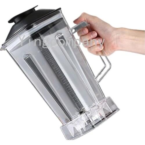 3HP Commercial Mixer juicers Fruit Food Processor Ice Smoothies parts extracteurs de jus BPA Free blenders blade +blender jar 2L