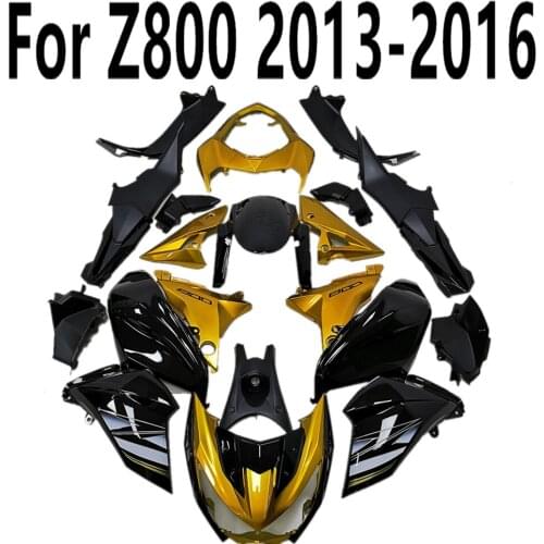 Motorcycle for Kawasaki Z800 Cowling Bodywork Kit Full Fairing Kits 2013-2014-2015-2016 13 14 15 16 Injection Molding Golden