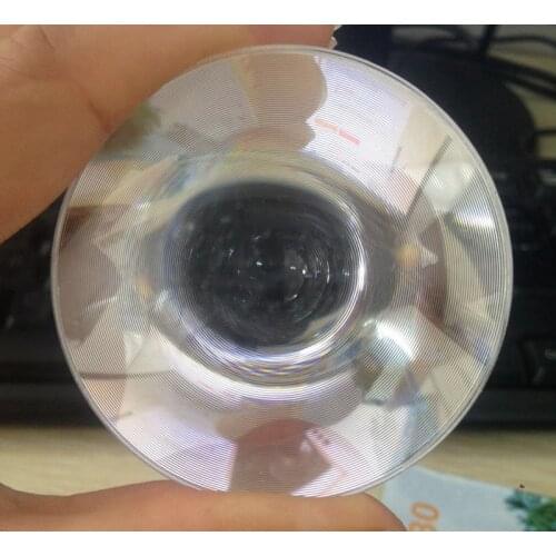 2pc 50mm Diameter Round Optical PMMA Plastic Fresnel Condensing Lens Focal Length 40mm for 3D Plane Magnifier,Solar concentrator