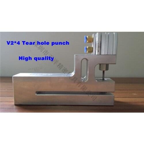 Easy open pneumatic hole puncher for plastic bag