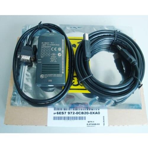 Best Selling Full Rate USB/MPI PC Adapter USB for Siemens S7-200/300/400 PLC,MPI/DP/PPI Programming Cable Profibus Win7 64bit