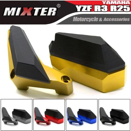 Motorcycle Frame Sliders Falling Crash Pad Protector Crash Protector For YAMAHA YZF-R3 YZF-R25 YZF R3 R25 2013-2017 YZFR3 YZFR25