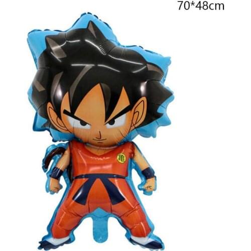 Numbers 1-9 Bandai Dragon Ball Monkey King Theme Childrens Toy Birthday Wedding Party Decoration Balloon Set Gender Reveal Kid