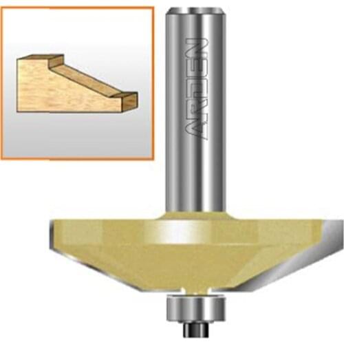 15 degree horse nose route bits for desk table edge making clean bottom