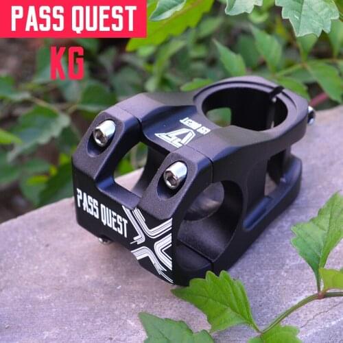 2020 Newest PASS QUEST 31.8mm 28.6mm bicicleta Bicycle Stem 45mm MTB DH ENDURO Bike Stem Taiwan OEM Bike Tube Neck
