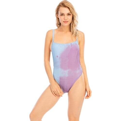 2021 New One Piece Swimsuit for Women Color Changing Sexy Swimwear Backless Perfect for Party Bathing Suits Pink Purple Yellow