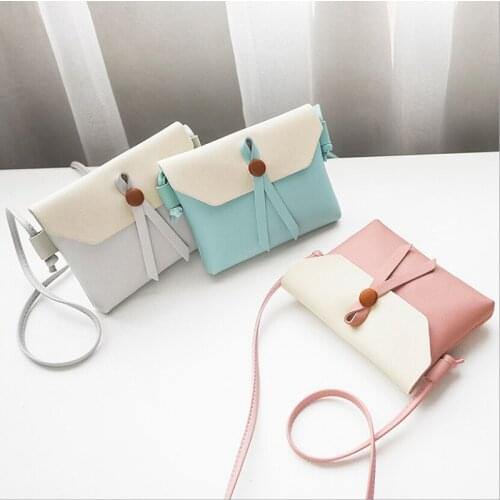 New Style Women Tassels Crossbody Solid Shoulder Bag PU Leather Vintage Handbag Multi-function Phone Coin Bags Schoudertassen