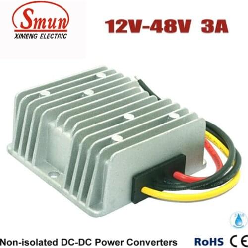 Boost Module 12V to 48V 3A 144W DC DC Converter Car Power Supply With CE RoHS