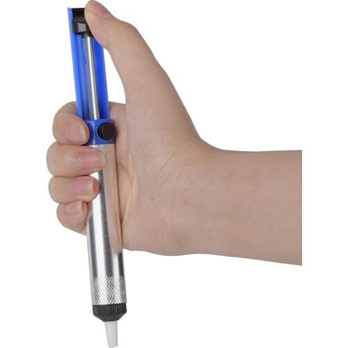 Professional Solder Sucking Desoldering Pump Tool Powerful Removal Vacuum Soldering Iron Desolver Removal Device