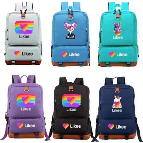 LIKEE LIVE Boys and Girls Fashion Backpack School Bags Modern Laptop Backpack Teen School Bag for Boys Girls Travel Backpack