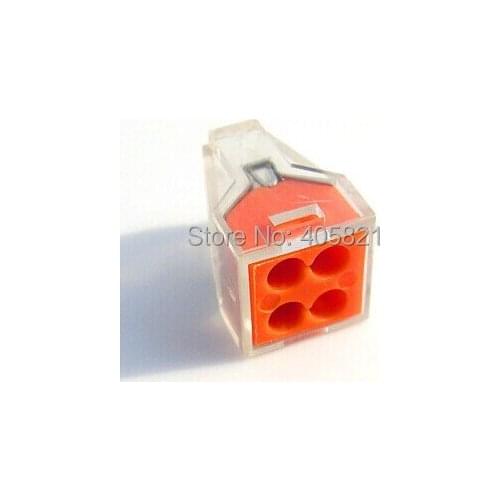 4holes wire connector suitable for 1-2.5MM2 hard wire