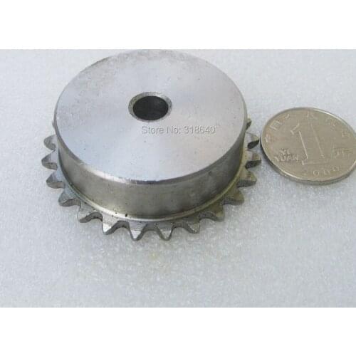 04C 25T 25Teeth Pitch 6.35mm 1/4" Bore not larger than 10.3mm Industry Transmission Driving Single Sprockets mechanical part